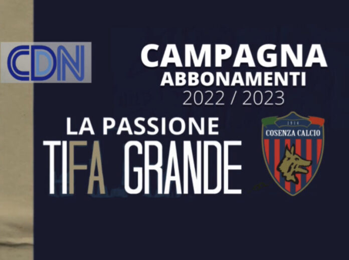 Campagna abbonamenti Cosenza