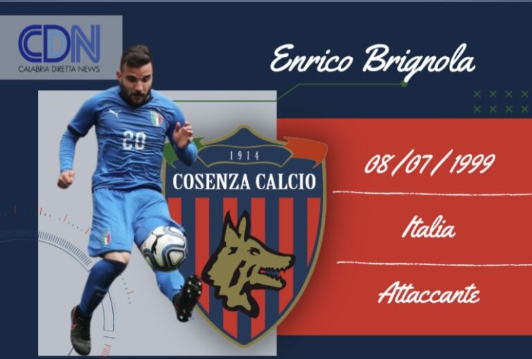 Cosenza calcio, Brignola al servizio di Dionigi