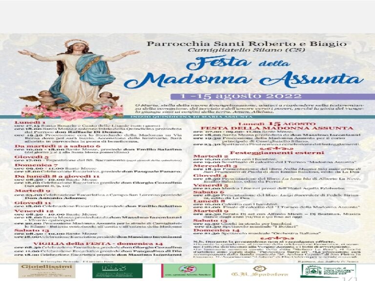 Festa della Madonna Assunta a Camigliatello