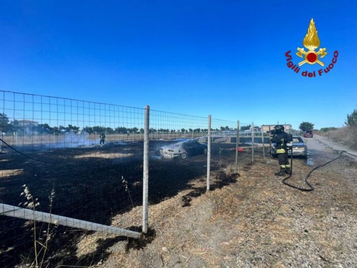 incendio bombola gpl