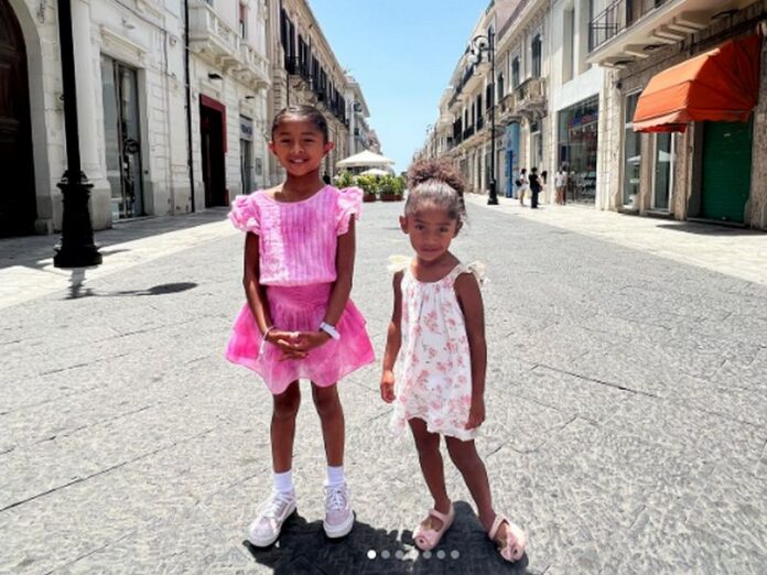 le figlie di Kobe Bryant a Reggio Calabria