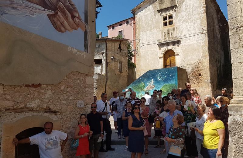 mendicino Il Museo Urbano della Seta all’aperto