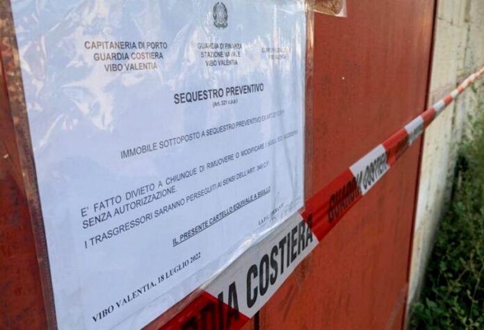 sequestro capannoni vibo