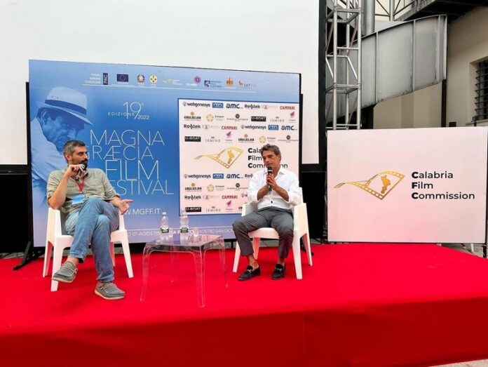 Marco Leonardi durante la Masterclass del MGFF