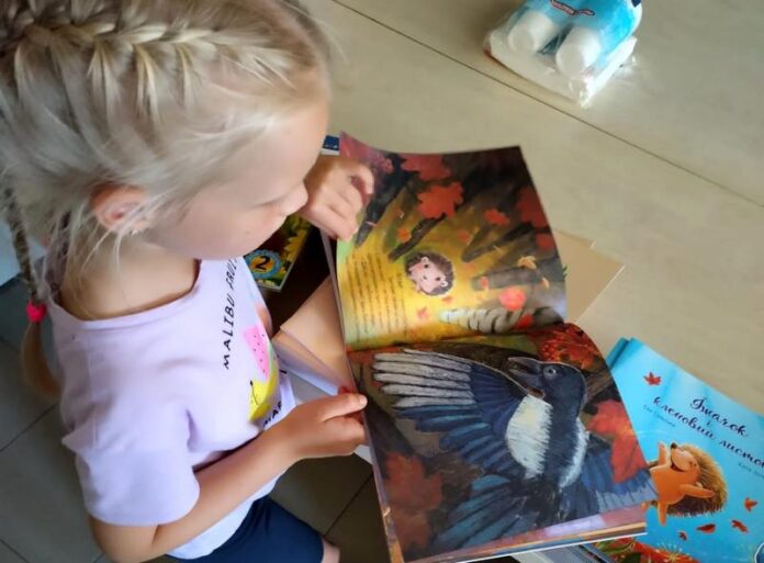 donazione libri bambini ucraini