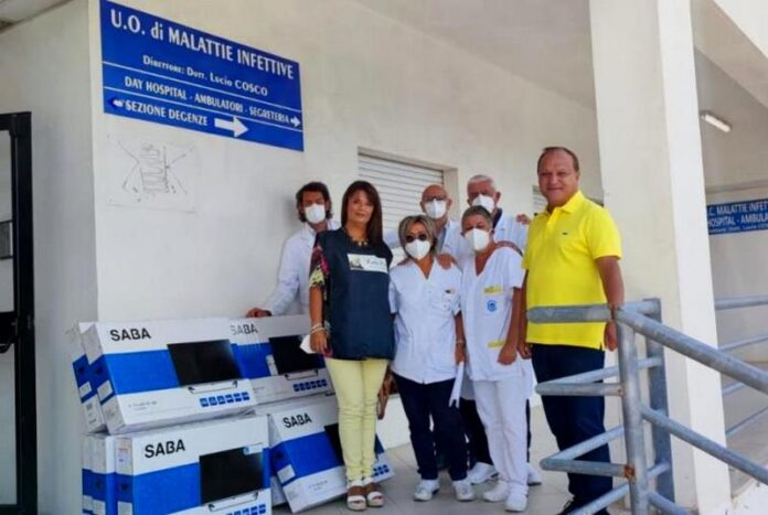 donazione televisori ospedale