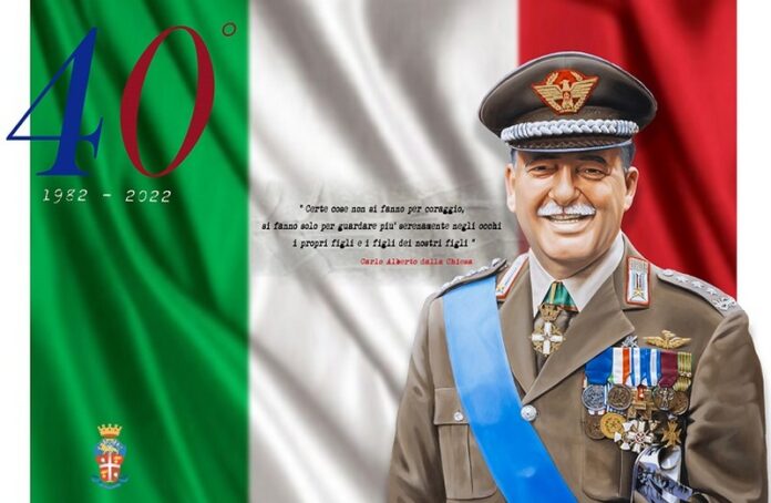 generale dalla chiesa anniversario morte