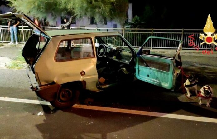 incidente auto lamezia