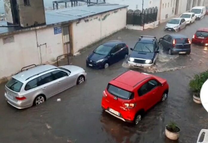 ungomare di Gallico maltempo