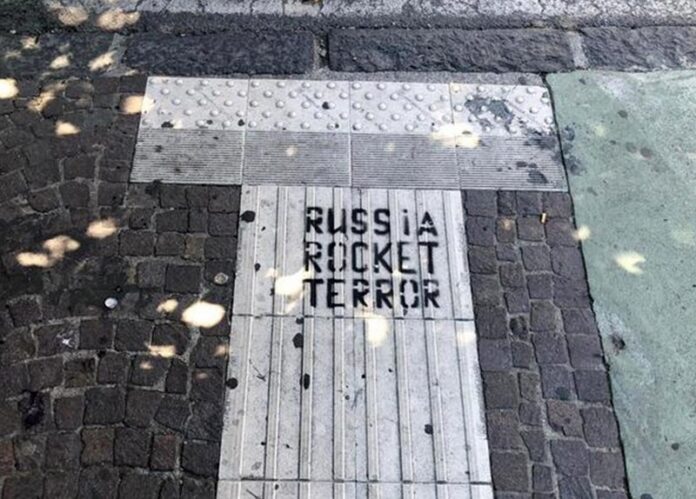 russia scritte cosenza ansa