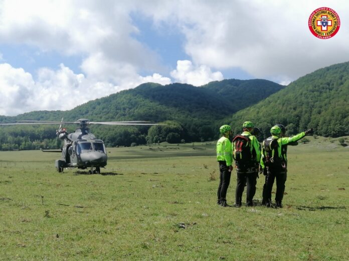 soccorso alpino elicottero