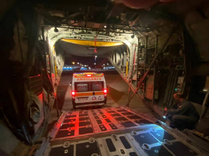 trasporto sanitario bambina lamezia