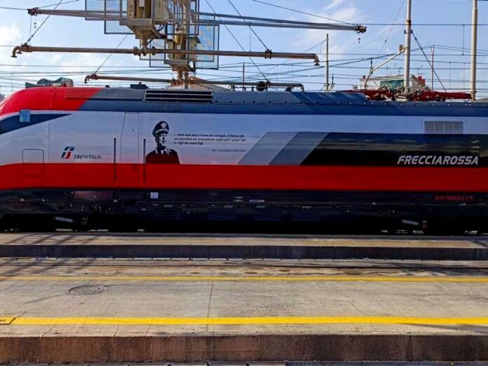 Frecciarossa treno dalla Chiesa