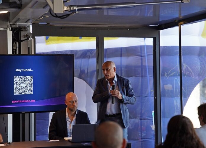 Il Sindaco Franz Caruso al Road show di Sport e Salute