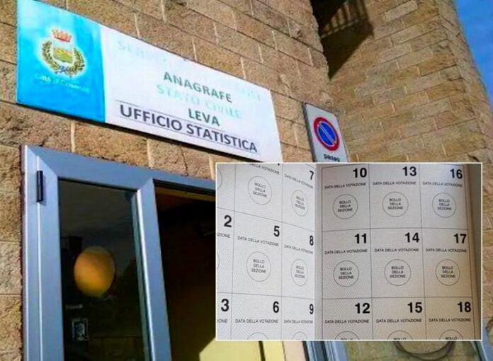 Ufficio elettorale tessere elettorali Cosenza
