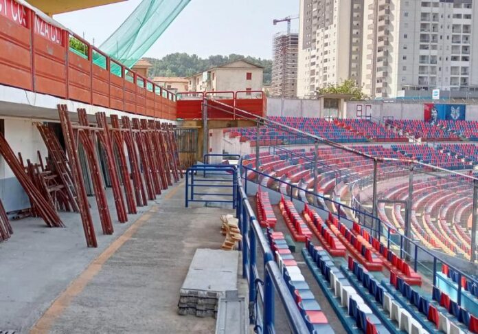 lavori sicurezza tribuna rao