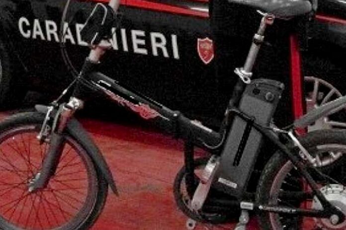 bici elettrica carabinieri