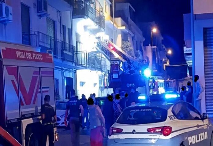incendio appartamento reggio calabria