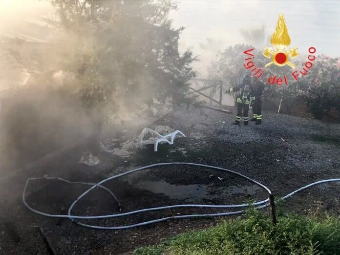 incendio catanzaro