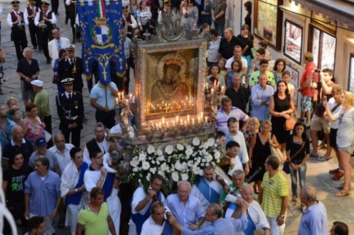 madonna di romania tropea