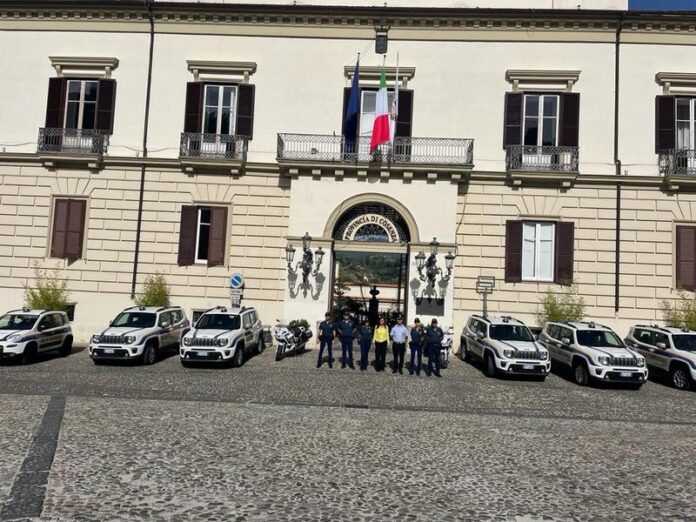 parco macchine provincia cosenza