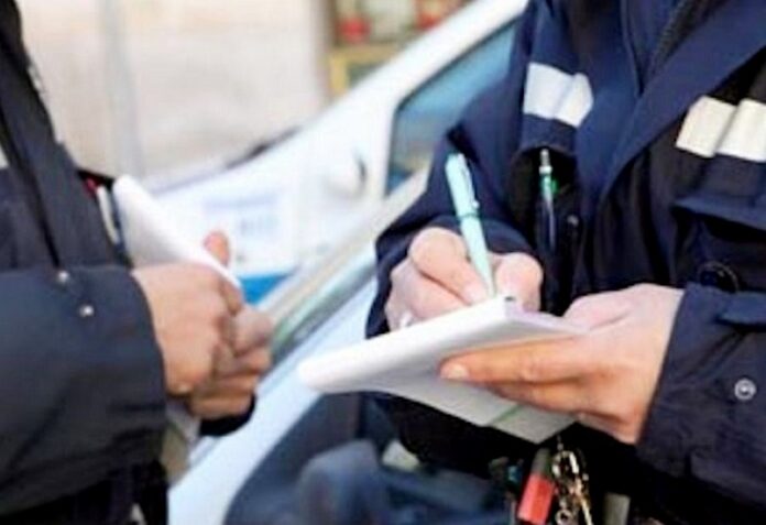 polizia municipale multa
