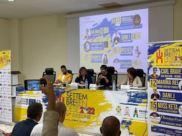 presentazione Settembre Rendese 2022