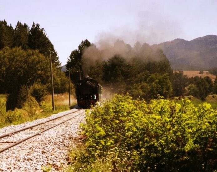 Treno a vapore Sila