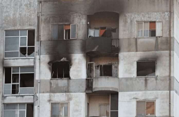 incendio palazzo catanzaro