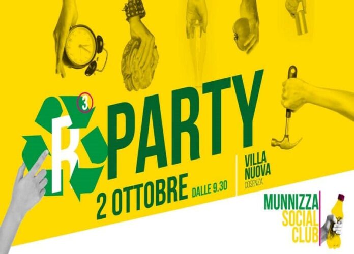 party riciclo Cosenza