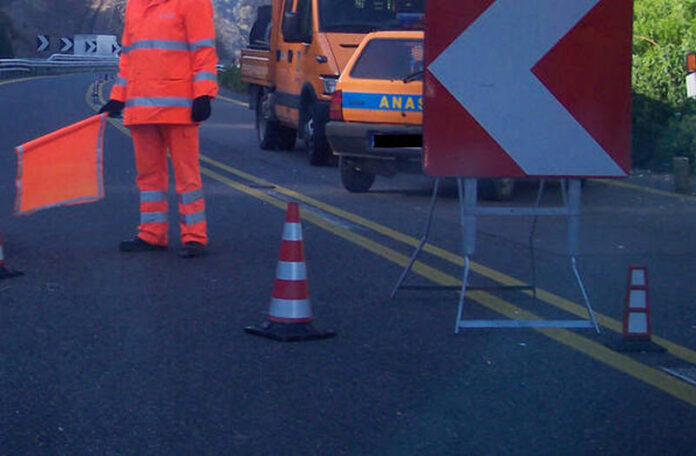 anas lavori autostrada incidente