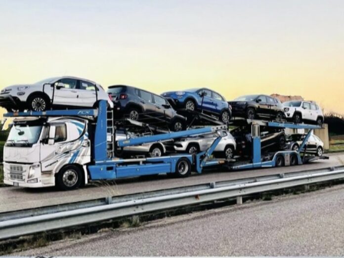 giro di auto rubate