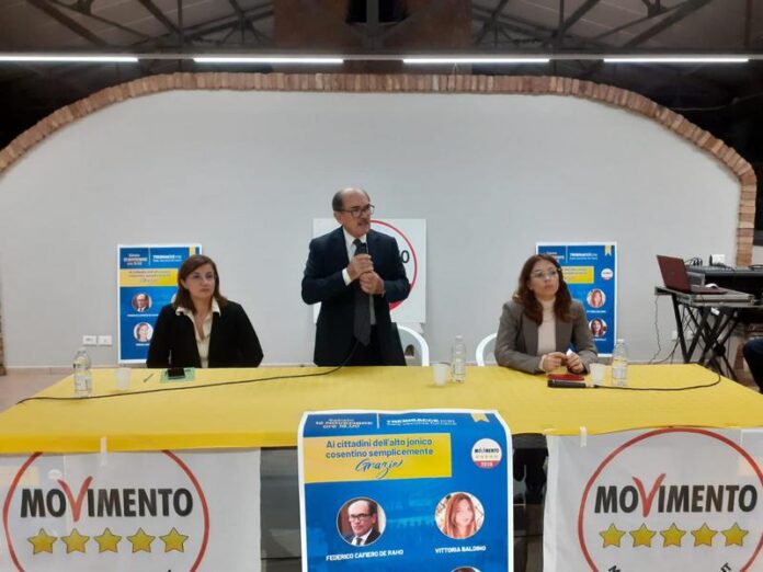 Consorzio Di Bonifica Di Trebisacce Cafiero De Raho E Baldino M5S 