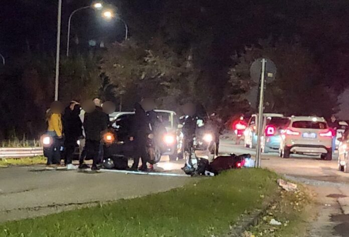 incidente moto cosenza