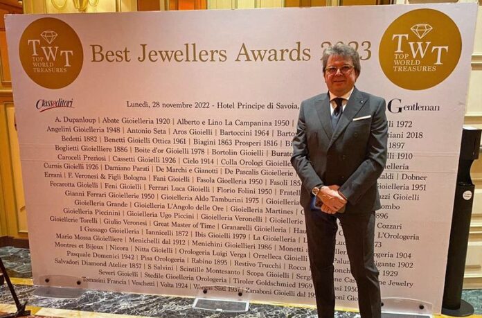 Best Jewellers Awards 2023 premio Mazzuca