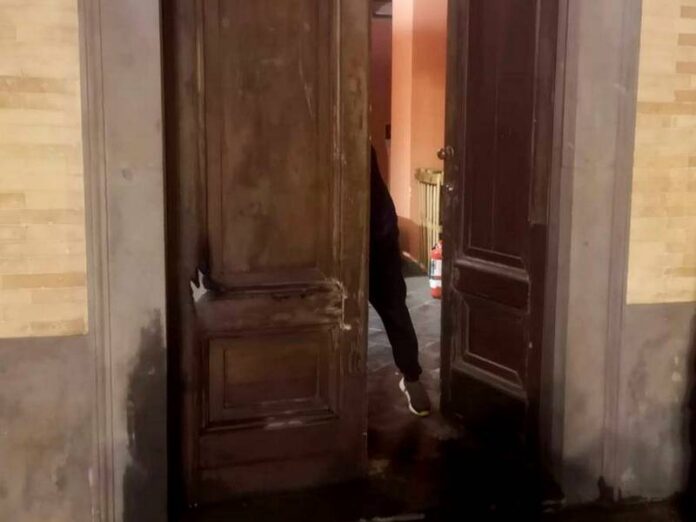 portone bruciato vibo