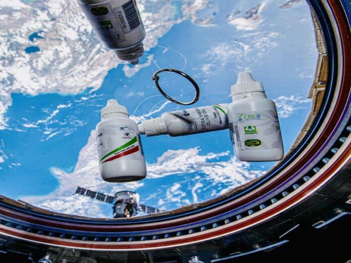 olio calabrese nello spazio