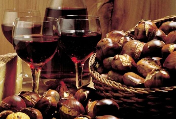 vino castagne