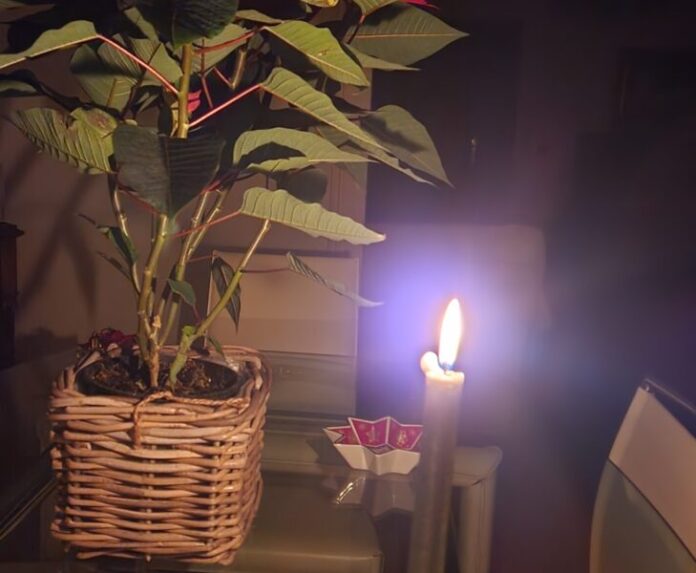 Senza luce maltempo