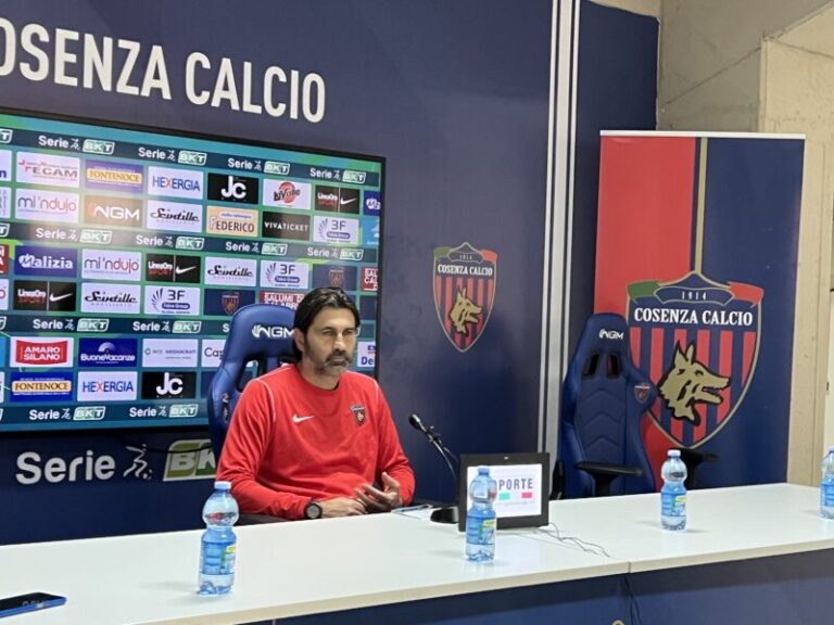 Cosenza, Viali: “a Cagliari per cercare punti importanti”