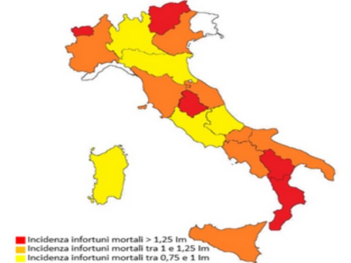 morti sul lavoro Calabria