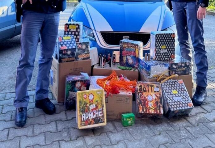 sequestro fuochi d'artificio vibo