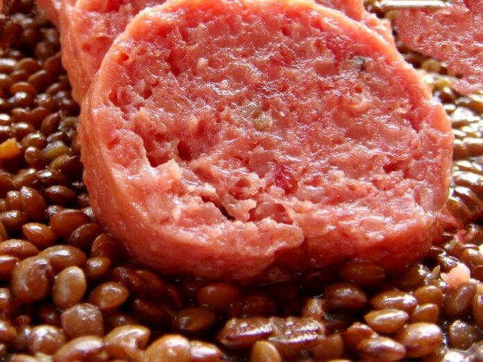 zampone lenticchie capodanno