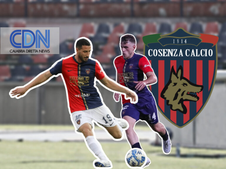 Cosenza calcio, Camigliano e Panico ai saluti