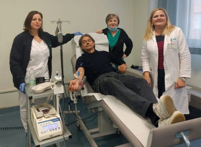 inzaghi donazione sangue