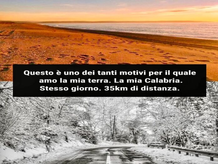 mare montagna calabria