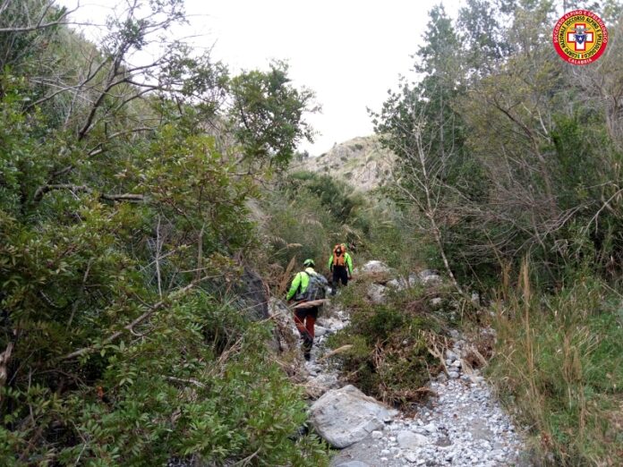 proseguono ricerche scomparso calabria