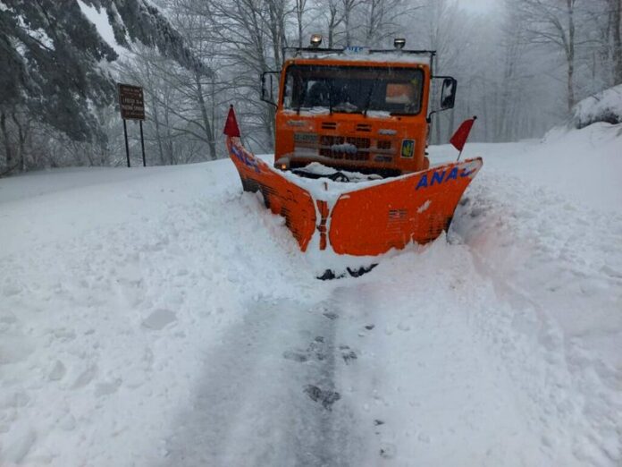 neve calabria emergenza anas