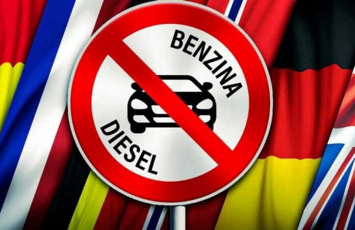 stop auto benzina diesel