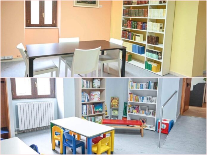 inaugurazione biblioteca Casali del Manco